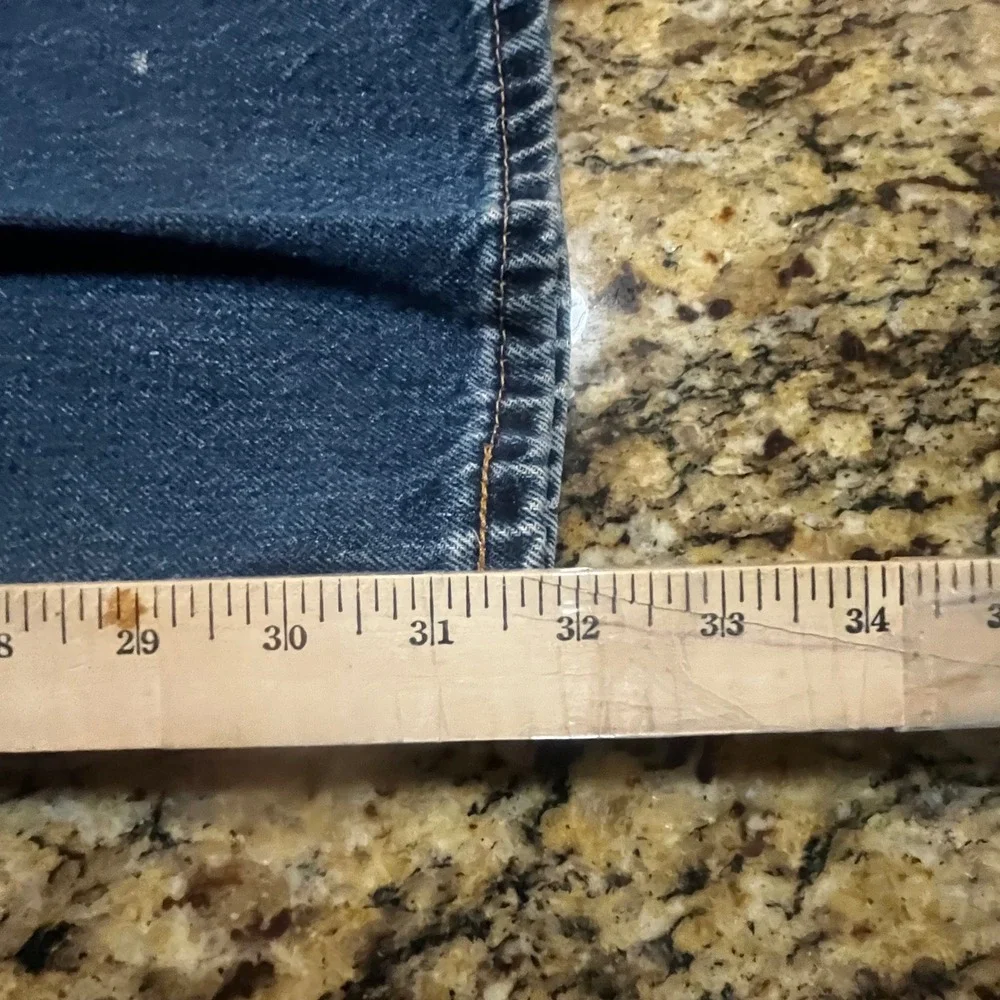 Vintage Levis 550 Mens 36x32 Blue Relaxed Fit‎ Tapered Leg Jeans Made in USA